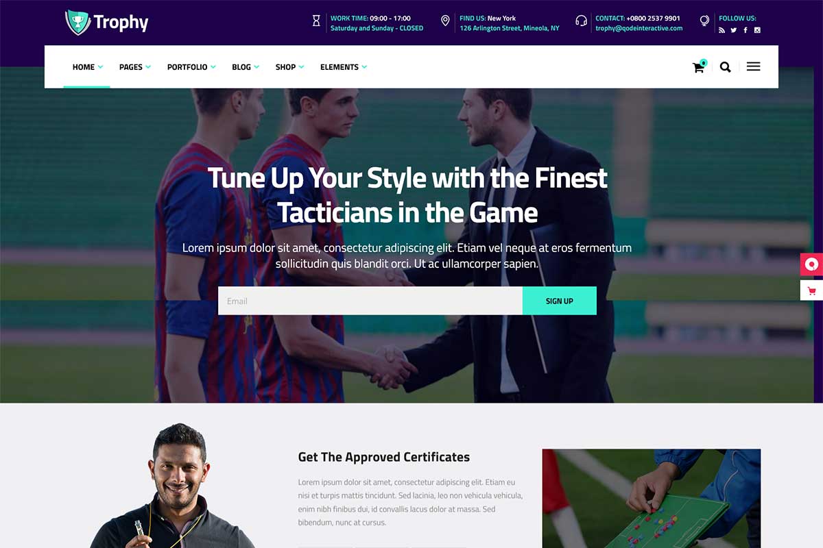 13 Soccer and Football WordPress Themes
