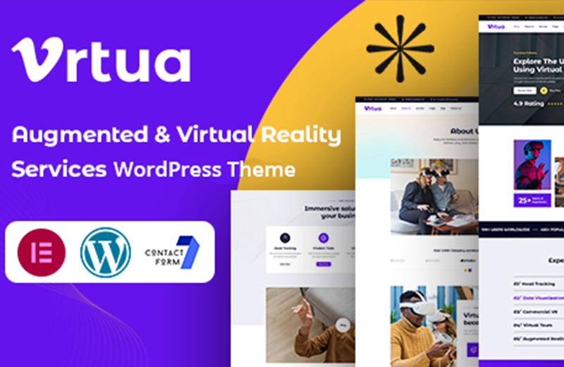 Vrtua - Augmented & Virtual Reality Services WordPress Theme